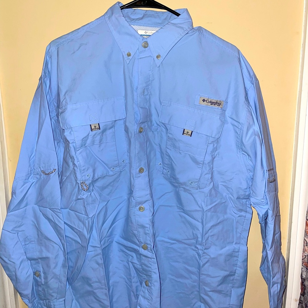 Large Men Columbia PFG Shirt